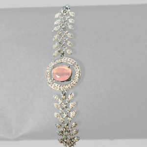 Baby pink AD bracelet